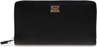 Dolce & Gabbana Portafoglio in Pelle con Logo - - Accessories - Uomo - Nero - ONE SIZE