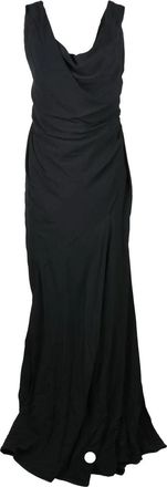 Vivienne Westwood Long Amber Dress With Asymmetric Design And Internal Corset