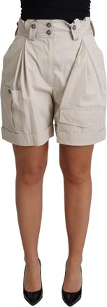 Dolce & Gabbana Dolce Gabbana Hoge Taille Pliss&eacute; Culottes