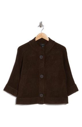 Halogen Wide Sleeve Top in Chocolate at Nordstrom Rack, Size X-Small