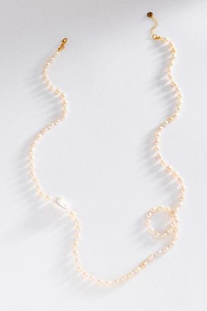 Maison Irem Long Pearl Necklace
