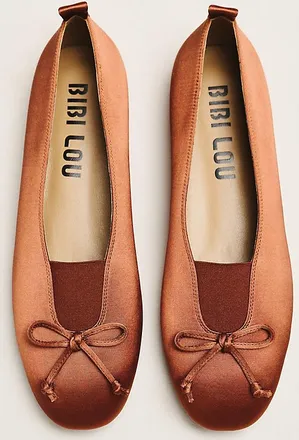 Bibi Lou Elastic Ballet Flats