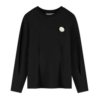 Fabienne Chapot Camiseta Asta de manga larga - Tops - Mujer - Negro - 2XL