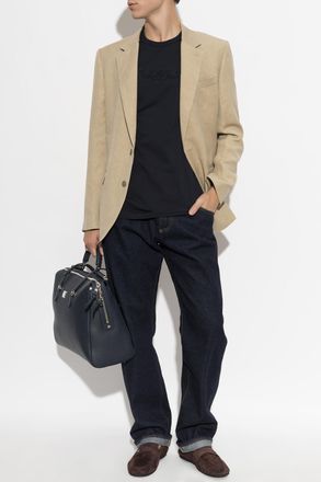 Dolce & Gabbana Single-vent Blazer, Mens, Beige