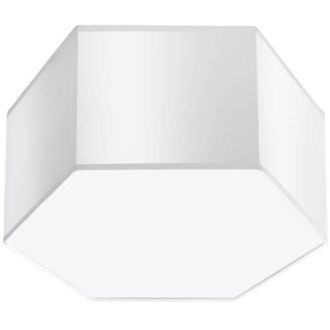 GreenIce Greenice - Sollux Lighting Sunde Plaf&oacute;n Decorativo Empotrado, Blanco, 15,5cm