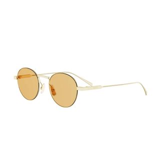 Celine Celine - Metalen zonnebril - Dames - Accessoires - Geel - Maat: 49 MM