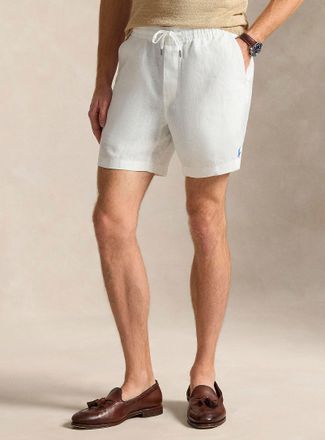 Polo Ralph Lauren Polo Shirt Ralph Lauren - Mens Prepster pure linen short