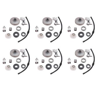 OEM Seis Componentes De Tuber&iacute;a De Filtro De Combustible Sellados Con Aceite, Adecuados Para Motosierras De 45 Cc De Los Modelos 4500/5200/5800 De Fabrica