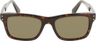 Ferragamo Gancini 54mm Rectangular Sunglasses in Tortoise at Nordstrom Rack
