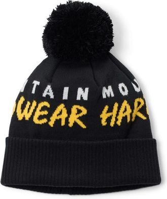 Mountain Hardwear Aprespro Pom Beanie in Black at Nordstrom