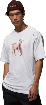 Nike Jordan Air Jordan Goat T-shirt White Black IF0786-100
