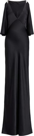 Ralph Lauren Collection V-neck maxi dress - Black