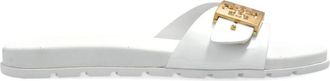 Tory Burch White Leather Sandals