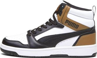 Puma Rebound V6 White Black Chocolate 392326-09