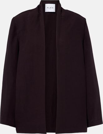 Alaia Ala&iuml;a Chaqueta de popel&iacute;n