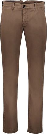 Moorer Katoenen Chino Broek - Heren - Straight fit broeken - Bruin - W31 - Katoen - Broeken