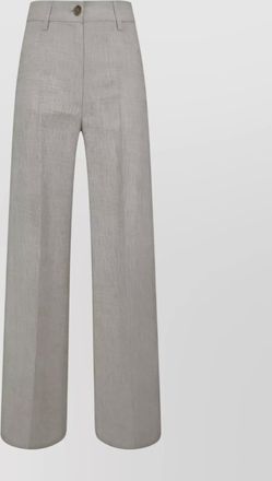 Forte_Forte high waist wide-leg trousers