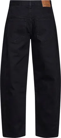 Isabel Marant Womens Jeans Oriane Black Denim