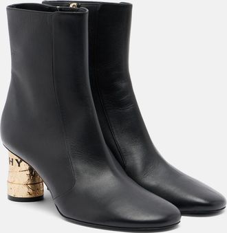 Givenchy Tape leather ankle boots