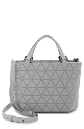 Bao Bao Issey Miyake Crystal Matte Tote in Light Gray at Nordstrom