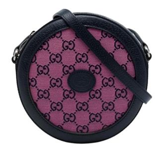 Gucci Pre-owned Canvas Crossbody Bag - Dames - Pre-owned - Roze - Maat: ONE Size