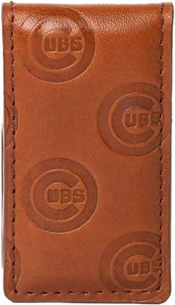 Lusso Brown Chicago Cubs Sammy Magnetic Money Clip at Nordstrom