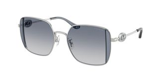 Coach HC7177B CAD72 900135 Womens Sunglasses Silver Size 51