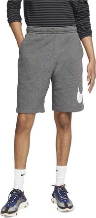 Nike Sportswear Club Graphic Logo Shorts Grey White BV2721-071