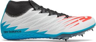 New Balance Womens Sd100 V2 Spike Shoes In White Blue