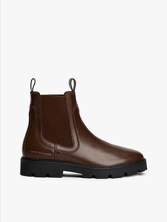 Tommy Hilfiger Botines Chelsea de piel