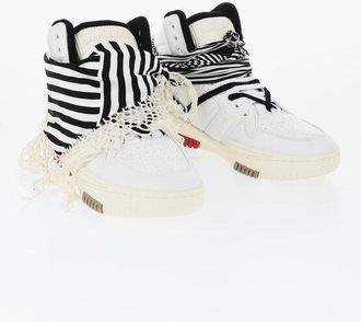 Saint Laurent Leather High-Top Sneakers BANDANA size 41,5