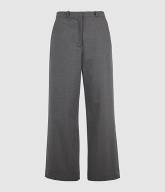 Jeanne Vouland Pantalon Droit Rosario Gris
