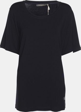 Marina Rinaldi Navy Blue Jersey T-Shirt