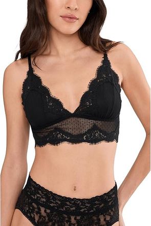Free People Fiona Longline Womens Bra Black : LG (Womens 12-14), Elastane/Nylon