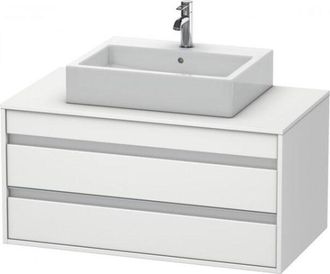 Duravit Ketho M&oacute;dulo Mural 6655, 2 Cajones, 1000mm, Para Lavabo - Duravit