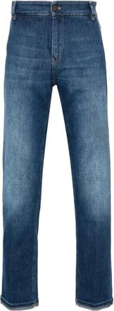 Pantaloni Torino Heren, Jeans, Blauw, Maat: W36 Denim