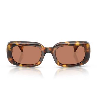 Miu Miu Sunglasses Mub13 S 14 L90 Q Honey Brown/Brown Women