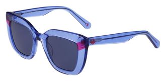Benetton 5061 602 Womens Sunglasses Blue Size 50