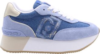 Liu Jo Livo Sneaker - Dames - Sneakers - Blauw - 40 EU - Leer - Schoenen