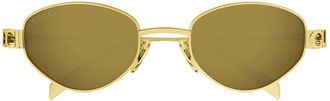 Gucci GG1935S003 Cat Eye Sunglasses - Gold