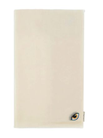 Faliero Sarti Sciarpa con ricamo - Bianco