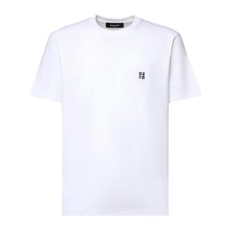 Dsquared2 T-Hemden - Heren - Tops - Wit - Maat: XL