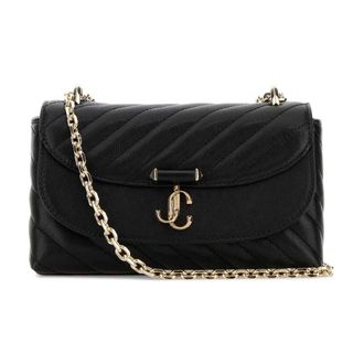Jimmy Choo London Curve Crossbody Small - female - Jimmy Choo - Shoulder Bags - Black - ONE SIZE - Bags