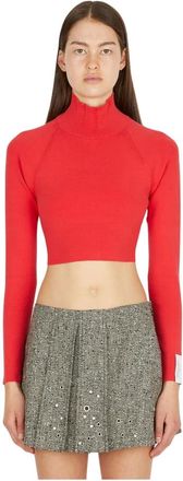 Rokh Mujer, Jerseys, Rojo, Talla: S