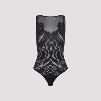 Wolford Rose Shadow mouwloze body
