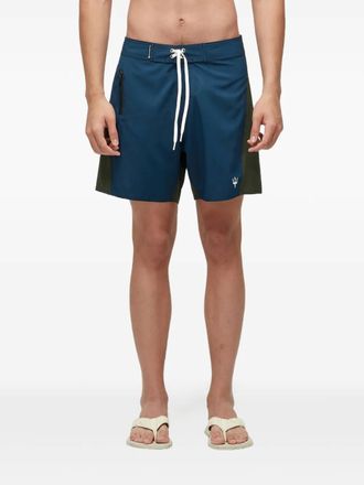 Osklen drawstring swim shorts - Blue
