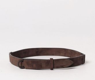 Orciani Cintura Nobuckle Orciani in camoscio