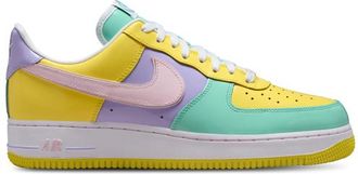 Nike Mens Air Force 1 07 - Shoes Yellow Pulse/Pink Foam/Multi Size 10.0