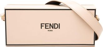 Fendi Pre-owned Fendi Leather Horizontal Box Crossbody Ladies YUJAZH2YNF9U7SES