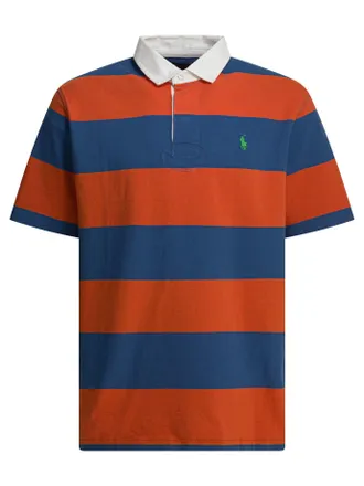 Polo Ralph Lauren Poloshirt mit Kn&ouml;pfen und Logo